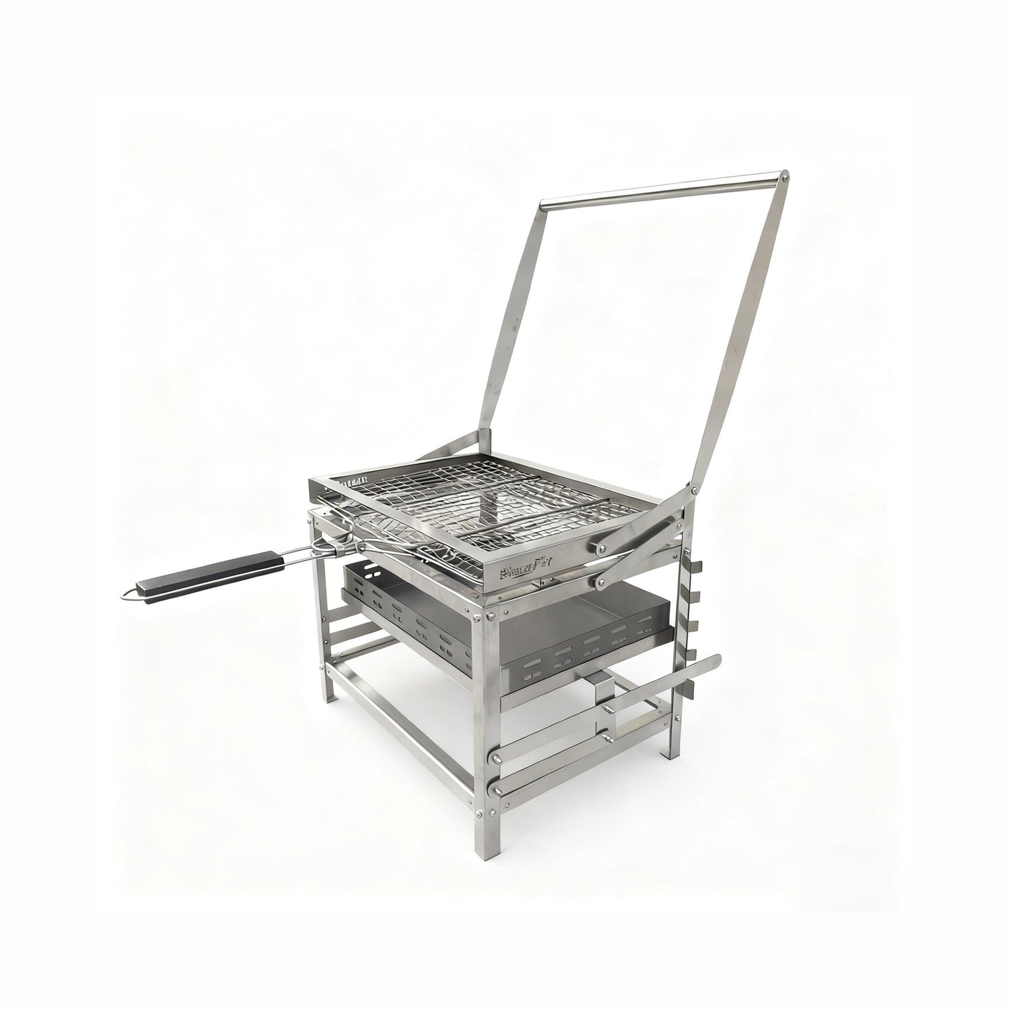 Blaze For F1 Adjustable Charcoal Rotating Grill