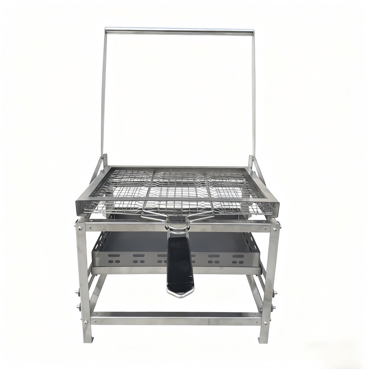 Blaze For F1 Adjustable Charcoal Rotating Grill